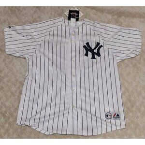 Vintage Randy Johnson Yankees Jersey Men XL Sewn Stitched NWT Majestic #41